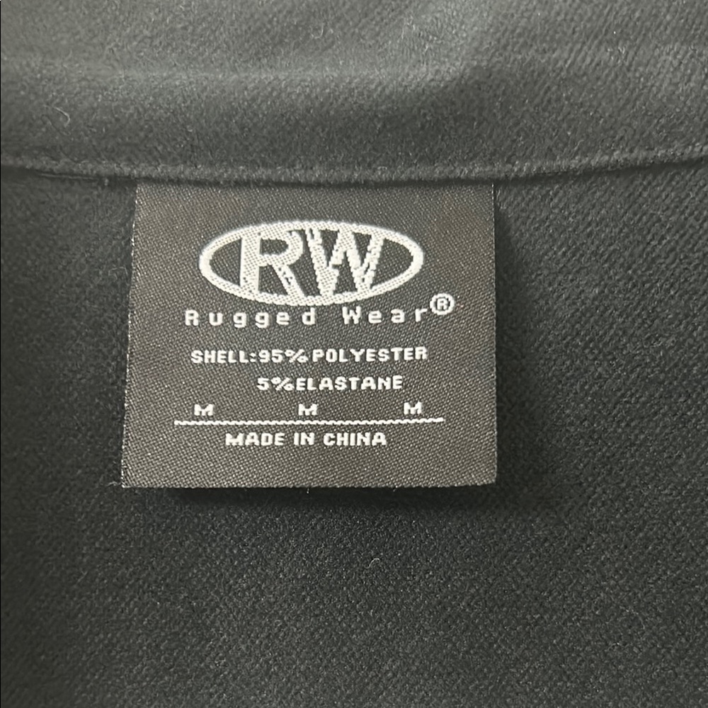 Black performance Vest with High Collar and Zipper - Picture 2 of 7